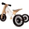 Kinderfeets 2-In-1 Tiny Tot Plus Tricycle & Balance Bike - White -Toypark Sales 2q