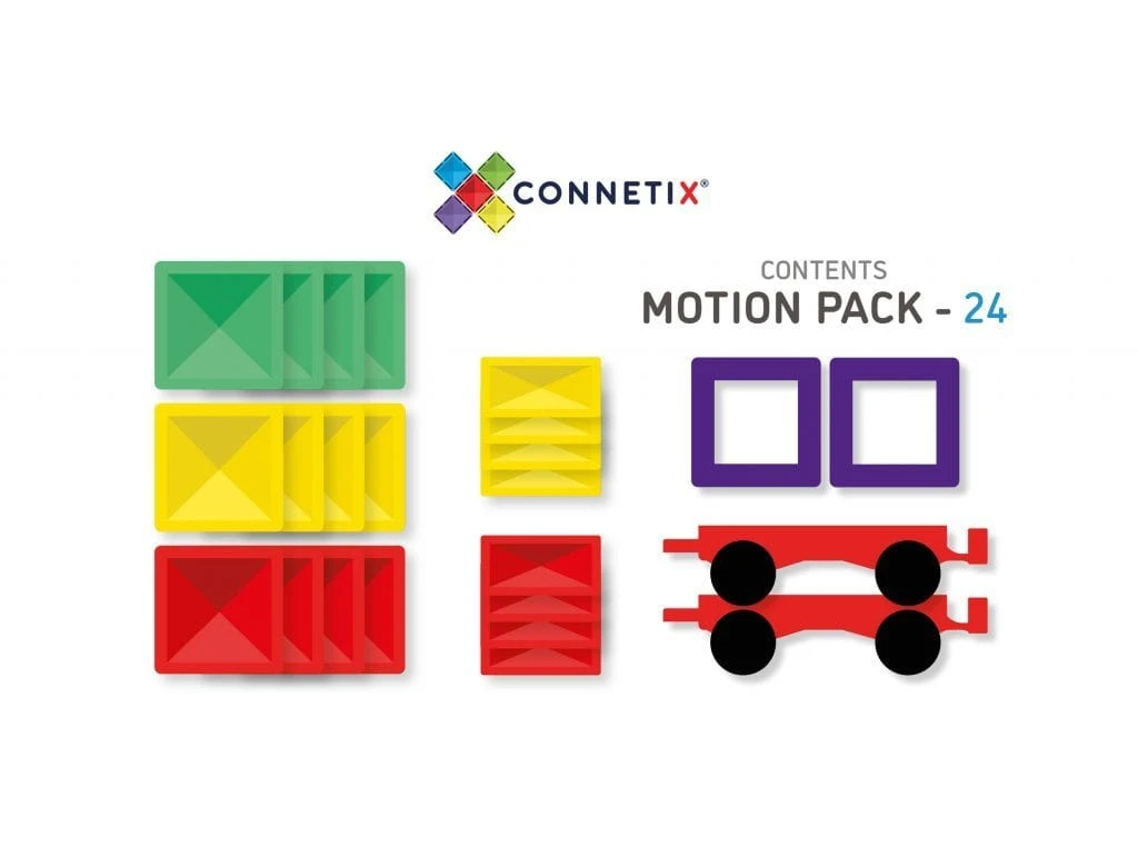 Connetix Tiles 24 Piece Motion/Car Pack 13 Connetix Tiles 24 Piece Motion/Car Pack - Image 11
