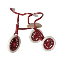 Maileg Abri A Tricycle Mouse Red