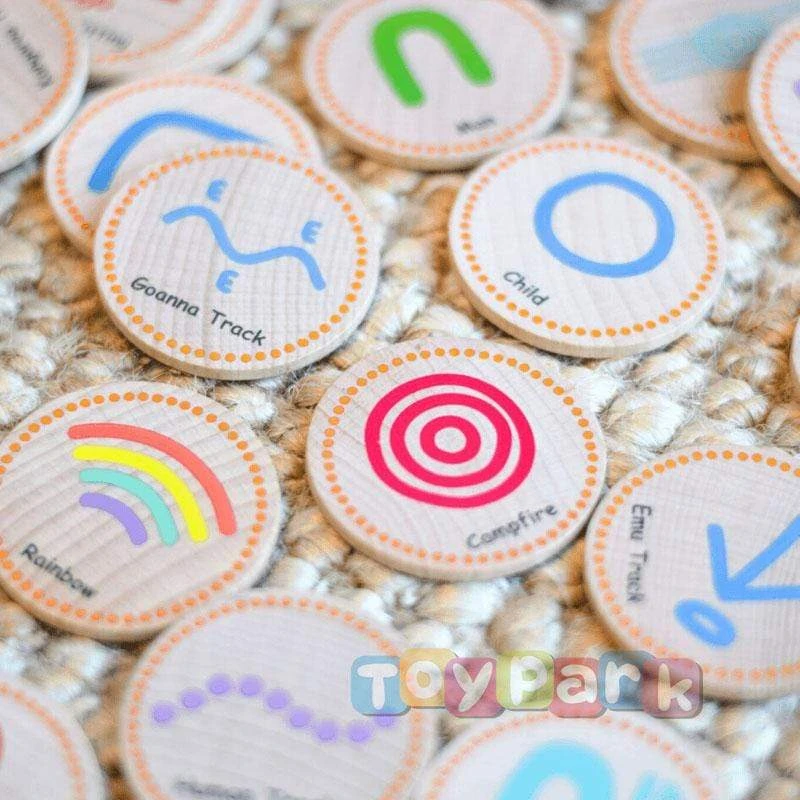 Freckled Frog Indigenous Symbols Matching Pairs 8 Freckled Frog Indigenous Symbols Matching Pairs - Image 6