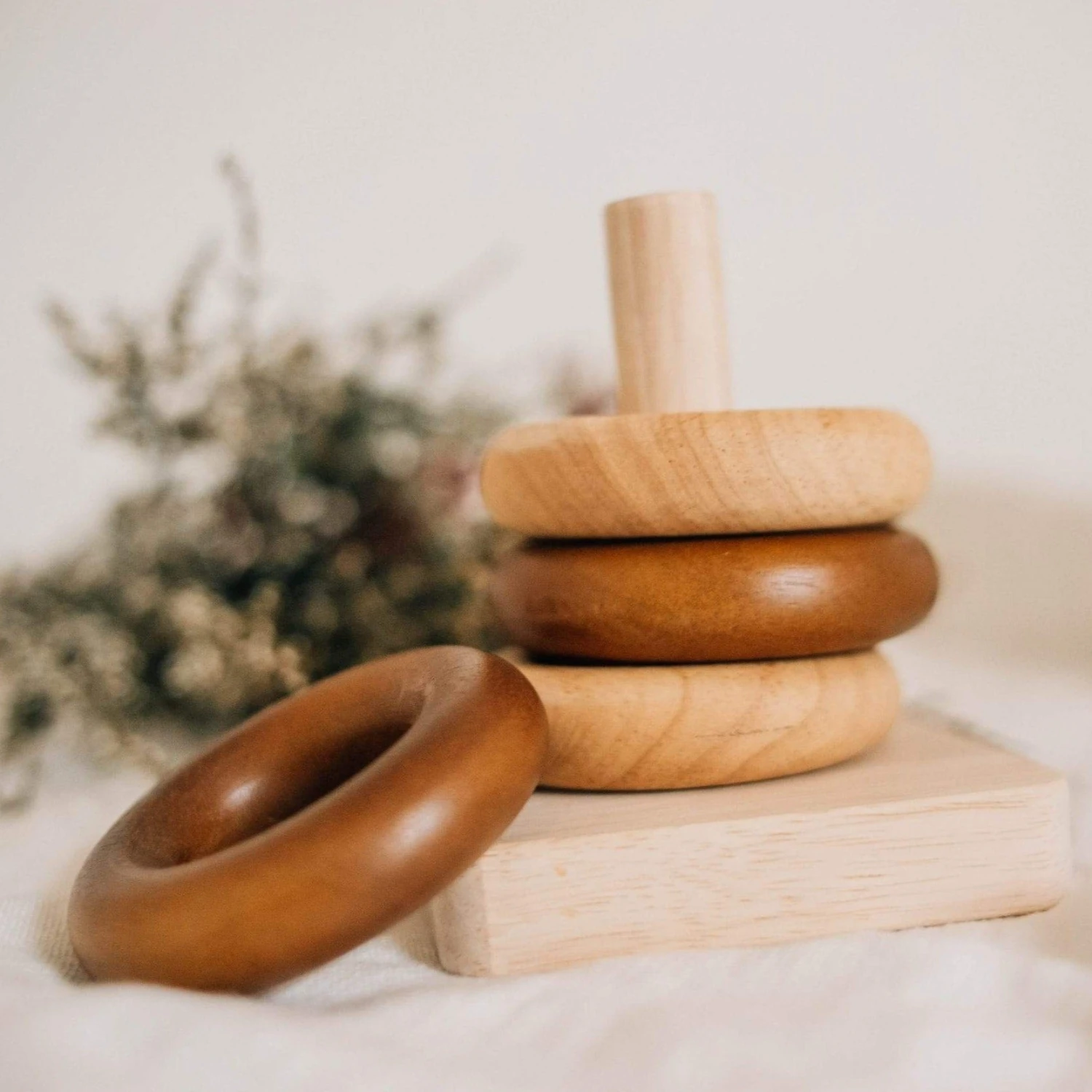 QToys Montessori Baby Rings 6 QToys Montessori Baby Rings - Image 4