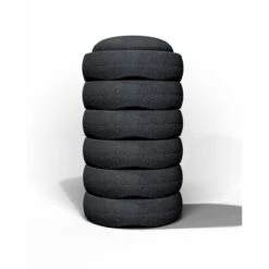 Stapelstein Mono Set Of 6 (Black)