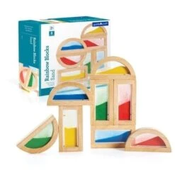 Guidecraft Rainbow Blocks – Sand
