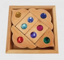 Bauspiel Fairy Natural Window Set Of 12 Pieces