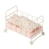 Maileg Micro Metal Baby Cot -Toypark Sales BabyCotMetalMicro