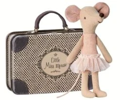 Maileg Ballerina Mouse In Suitcase