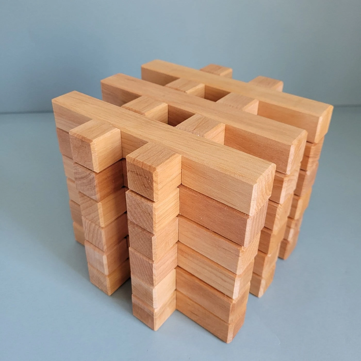 Bauspiel Grid Natural 12 Blocks 4 Bauspiel Grid Natural 12 Blocks - Image 2