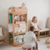 My Duckling Rotating Solid Wood Bookcase - London
