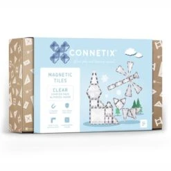 Connetix Tiles 34 Piece Clear Pack
