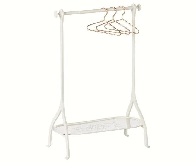 Maileg Clothes Rack Off-white 3 Maileg Clothes Rack Off-white