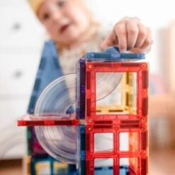 Connetix Tiles 92 Piece Ball Run Pack -Toypark Sales ConnetixTiles92PieceBallRunPack 1