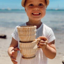 Explore Nook Wooden Funnel & Large Cup Set 12 Explore Nook Wooden Funnel & Large Cup Set -Toypark Sales ExploreNookWoodenFunnel LargeCupset 4