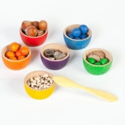 Grapat Coloured Bowls & Marbles