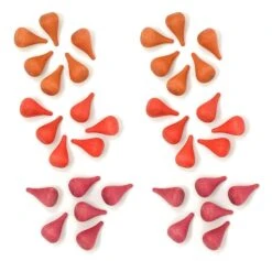 Grapat Mandala Red Fire 36 Pieces