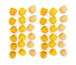 Grapat Mandala Yellow Honeycomb 36 Pieces