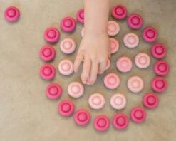 Grapat Mandala Pink Flowers 36 Pieces -Toypark Sales Grapat Mandala Pink Flowers 36pcs 03