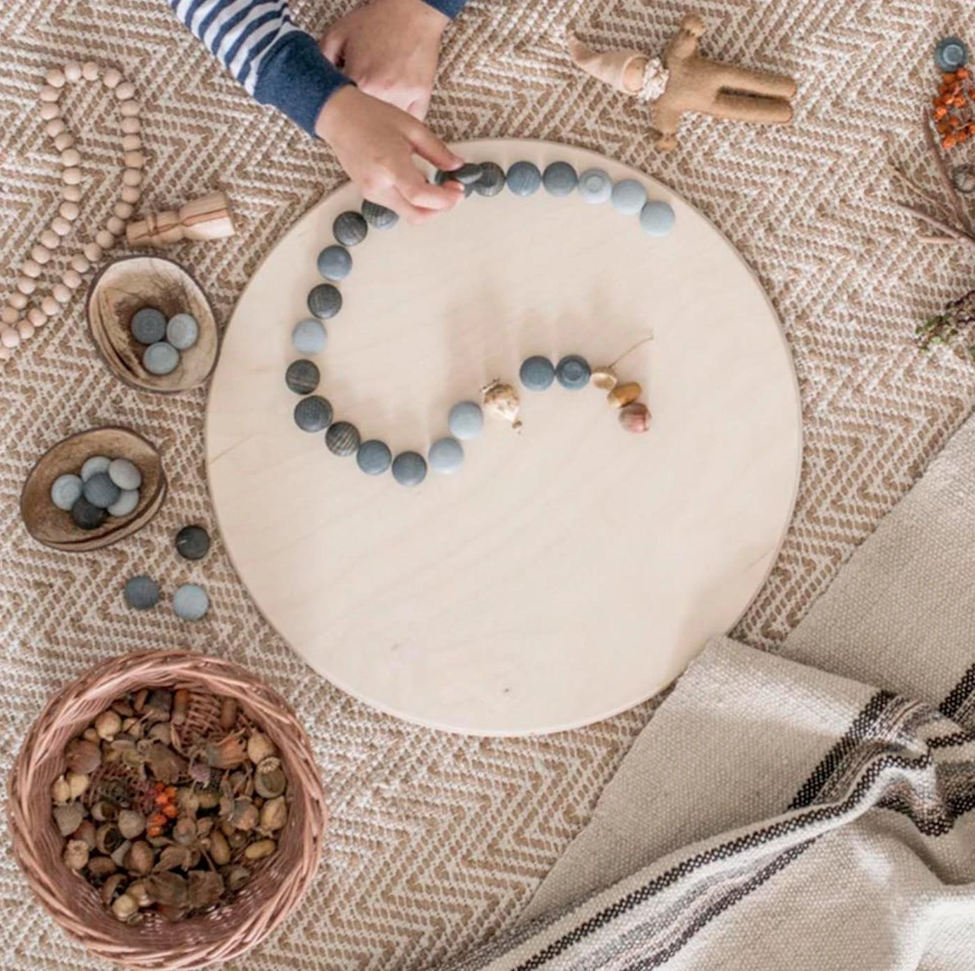 Grapat Mandala Grey Stones 36 Pieces 6 Grapat Mandala Grey Stones 36 Pieces - Image 4