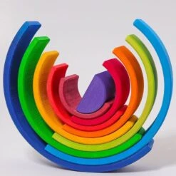 Grimm's 10 Piece Sunset Rainbow -Toypark Sales Grimm s10PieceSunsetRainbow 2