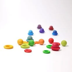 Grimm’s Building Rings Rainbow -Toypark Sales Grimm sBuildingRingsRainbow 8