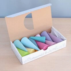 Grimm’s Pastel Rainbow Forest 12 Pieces -Toypark Sales Grimm sPastelRainbowForest12Pieces 4