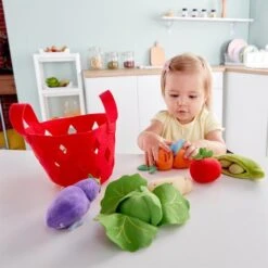 Hape Toddler Vegetable Basket -Toypark Sales HapeToddlerVegetableBasket 2