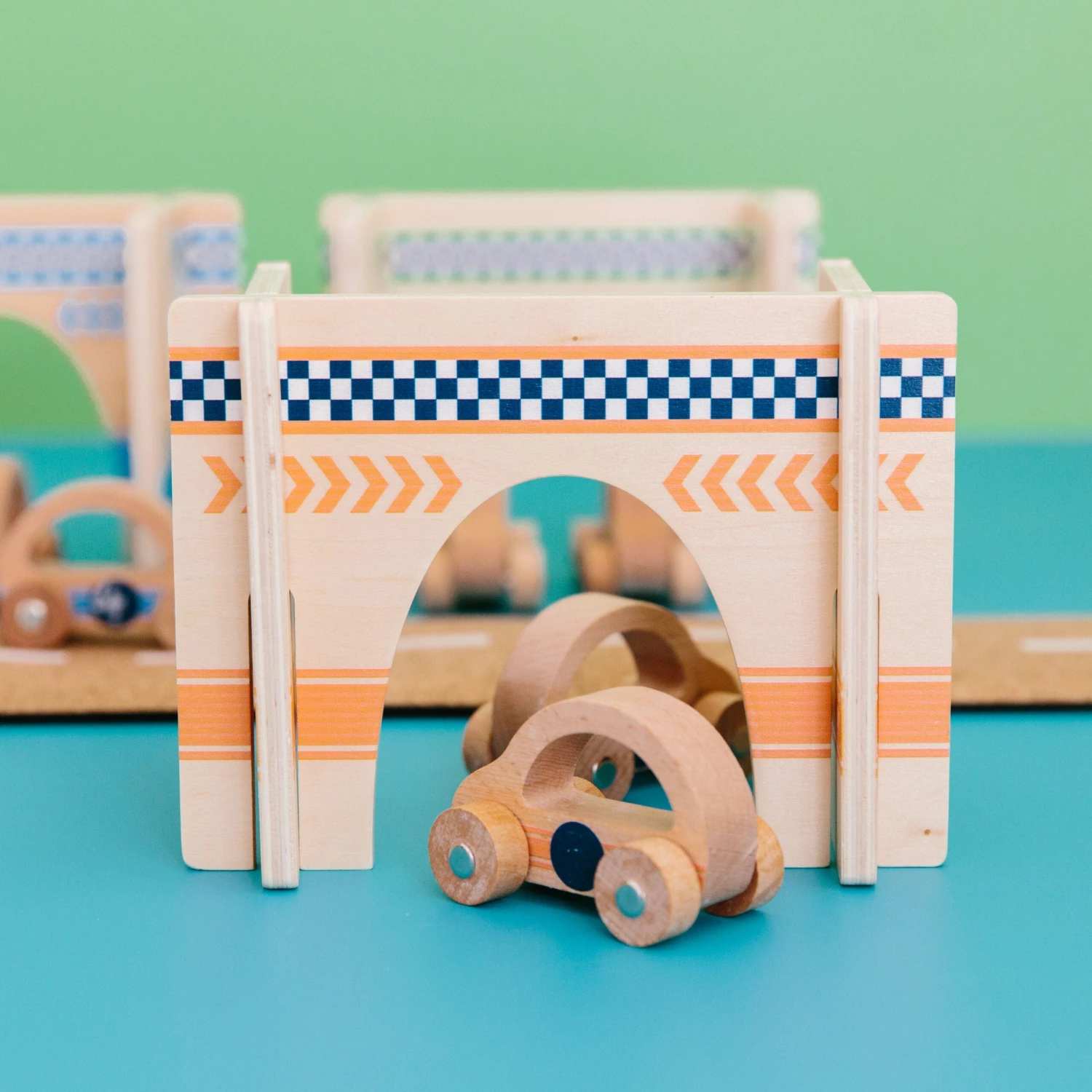 The Freckled Frog Happy Architect Raceway With Cars 4 The Freckled Frog Happy Architect Raceway With Cars - Image 2