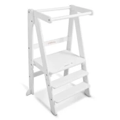 Toypark Folding Learning Tower-White