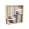 KAPLA Blocks Building Planks - 100 Black & White Set -Toypark Sales KaplaBlack WhiteCase 1