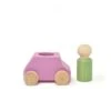 Lubulona Car Pink With Mint Figure