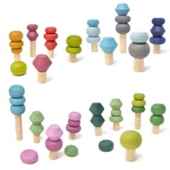 Lubulona Stacking Trees All Seasons Set