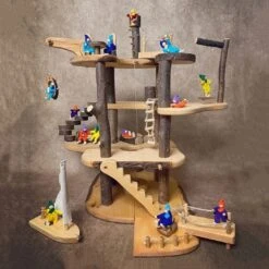 Magic Wood Large Buildable Treehouse 16 Magic Wood Large Buildable Treehouse -Toypark Sales MagicWoodBuildableTreehouse 7