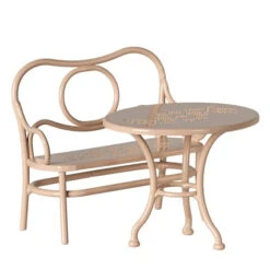 Maileg Cafe Set Mouse Big Pale Pink