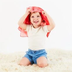 2025 New Sarah’s Silks Mini Strawberry Playsilk 13 2025 New Sarah’s Silks Mini Strawberry Playsilk -Toypark Sales MiniStrawberryPlaysilk5