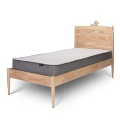 My Duckling Solid Wood Kids Single Bed