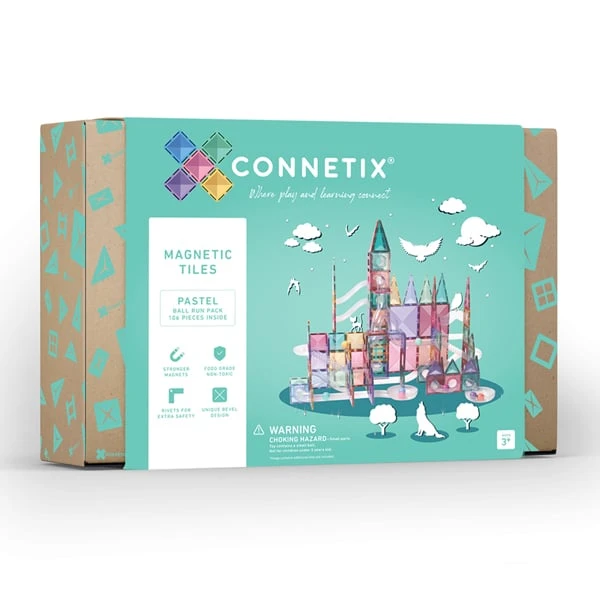 Connetix Tiles 312 Piece Pastel Complete Bundle 5 Connetix Tiles 312 Piece Pastel Complete Bundle - Image 3