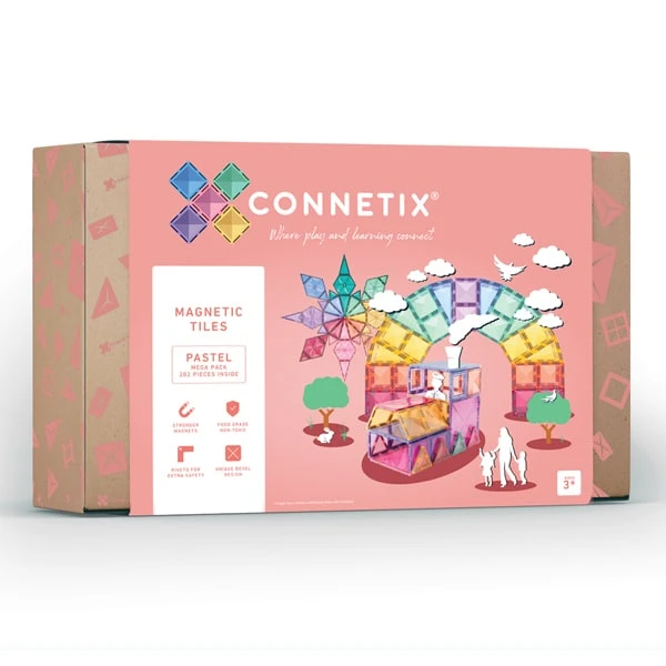 Connetix Tiles 312 Piece Pastel Complete Bundle 4 Connetix Tiles 312 Piece Pastel Complete Bundle - Image 2