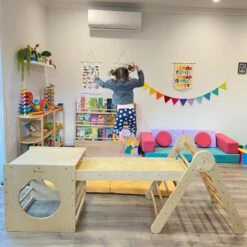 My Duckling Pikler Play Set (Cube+Ramp)