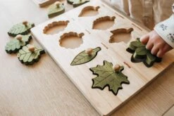 QToys Montessori Leaf Puzzle 16 QToys Montessori Leaf Puzzle -Toypark Sales QToysMontessoriLeafPuzzle 7
