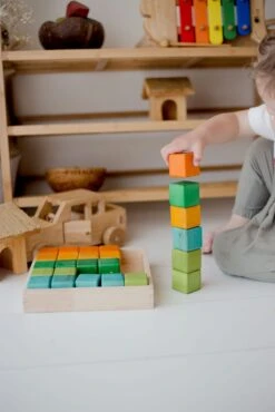 QToys My First Block Set (Coloured) -Toypark Sales QToysMyFirstBlockSet Coloured 10