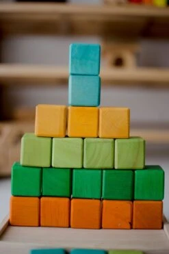 QToys My First Block Set (Coloured) -Toypark Sales QToysMyFirstBlockSet Coloured 6