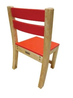 QToys Red Top Timber Table With 2 Matching Chairs -Toypark Sales QToysRedTopTimberTablewith2MatchingChairs 3