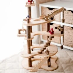 QToys Three Level Tree House Play Set