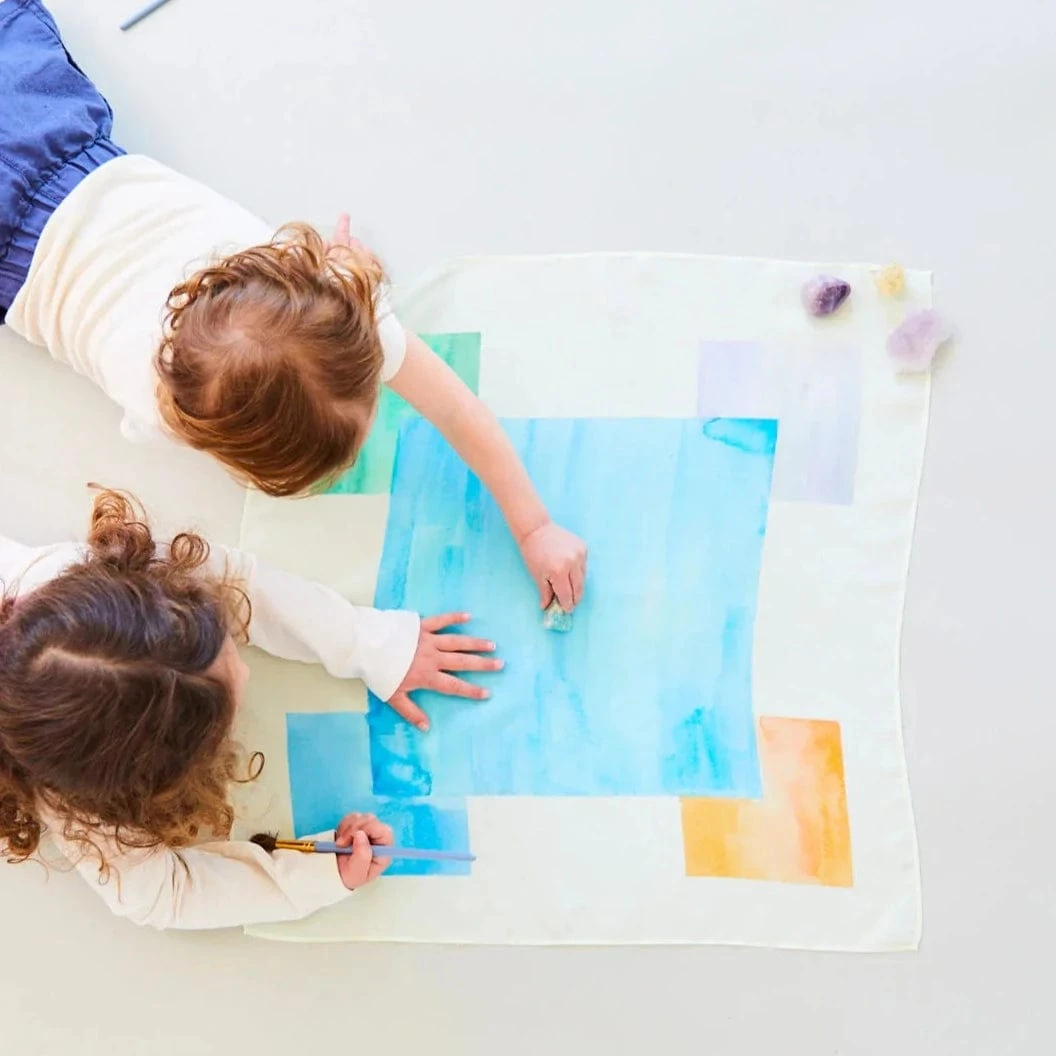 Sarah's Silks Mini Hilma Water Playsilk 4 Sarah's Silks Mini Hilma Water Playsilk - Image 2