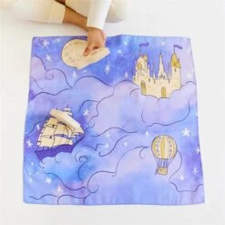 Sarah's Silks Playmap - Castle In The Sky -Toypark Sales Sarah sSilksPlaymap CastleintheSky4