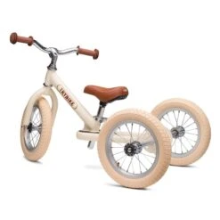 Trybike 2 In 1 Steel Balance Bike - Cream (New Colour) 14 Trybike 2 In 1 Steel Balance Bike - Cream (New Colour) -Toypark Sales TB4031 4