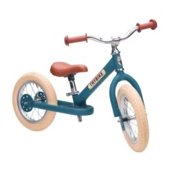 Trybike 2 In 1 Vintage Steel Balance Bike - Blue -Toypark Sales TB6142 4