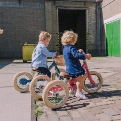 Trybike 2 In 1 Vintage Steel Balance Bike - Blue -Toypark Sales TB6142 8