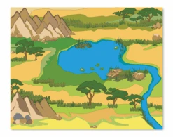 Freckled Frog The Wilderness Playmat