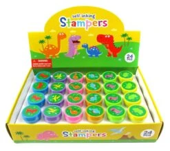 Tiny Mills - Dinosaur Stampers For Kids (24pcs) 7 Tiny Mills - Dinosaur Stampers For Kids (24pcs) -Toypark Sales Tiny Mills Dinosaur Stampers for Kids 24pcs 01