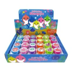 Tiny Mills - Shark Family Stampers For Kids (24pcs) -Toypark Sales Tiny Mills Shark Family Stampers for Kids 24pcs 01